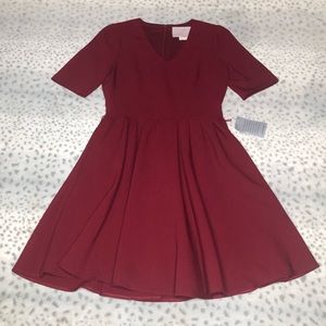 Gal Meets Glam Collection Clara Fit & Flare Dress